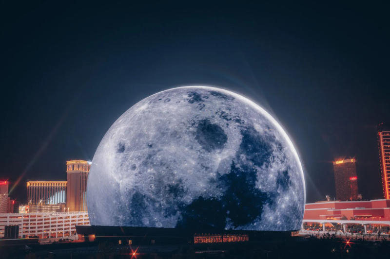  Сферический кинотеатр MSG Sphere в Лас-Вегасе. Источник изображения: 
