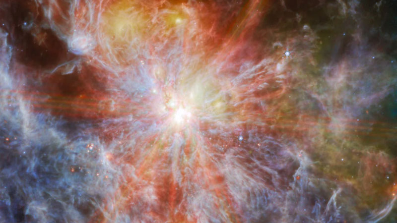 «Джеймс Уэбб» запечатлел тайны рождения звёзд, как это было на заре Вселенной