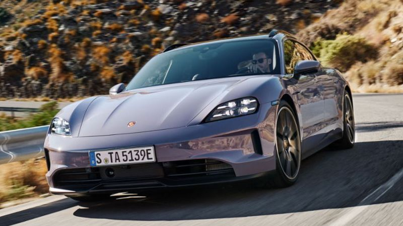 Porsche обновила электромобиль Taycan — повышена мощность, скорость и автономность