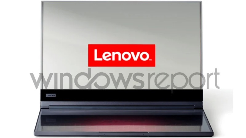 Lenovo работает над ноутбуком с двумя дисплеями, один из которых прозрачный