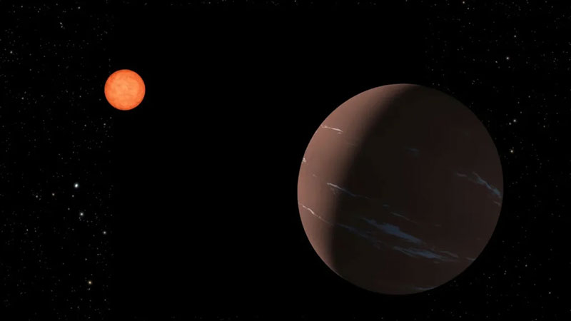  удожественное представление экзопланеты у красного карлика. Источник изображения: NASA/JPL-Caltech 