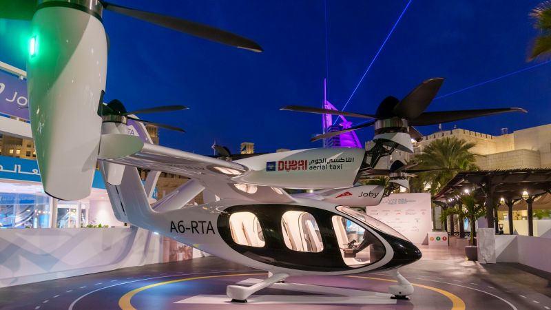 Электролёты Joby Aviation начнут перевозить пассажиров в Дубае с 2026 года