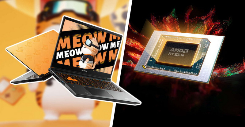 Colorfire выпустила яркий ноутбук Meow R15 на базе Ryzen 7 8845HS и GeForce RTX 4070