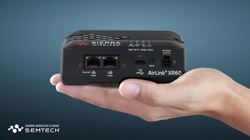 Представлен Semtech AirLink XR60 — самый компактный в мире защищённый 5G-роутер