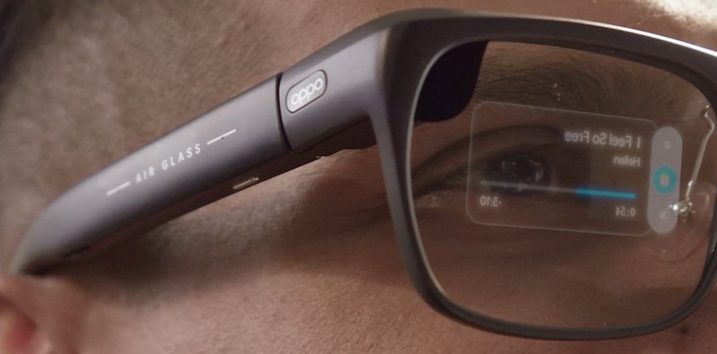 Oppo показала прототип лёгких AR-очков Air Glass 3 XR со встроенным голосовым ИИ-ассистентом
