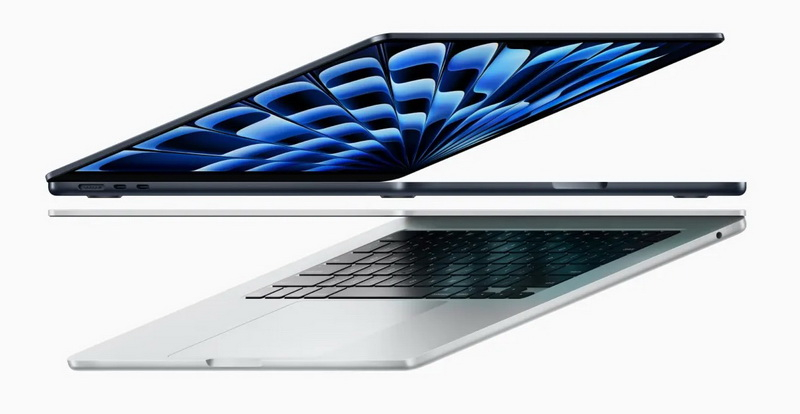 Apple представила обновлённые MacBook Air с чипами M3, поддержкой двух ...
