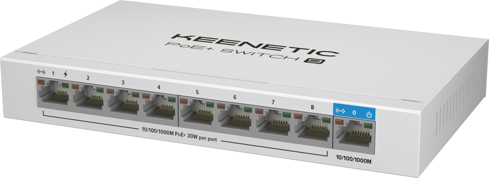 Keenetic представила компактные 1GbE-коммутаторы с поддержкой PoE+