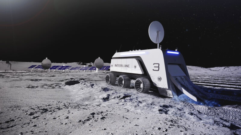 Выходцы из Blue Origin собрались добывать гелий-3 на Луне в скором будущем