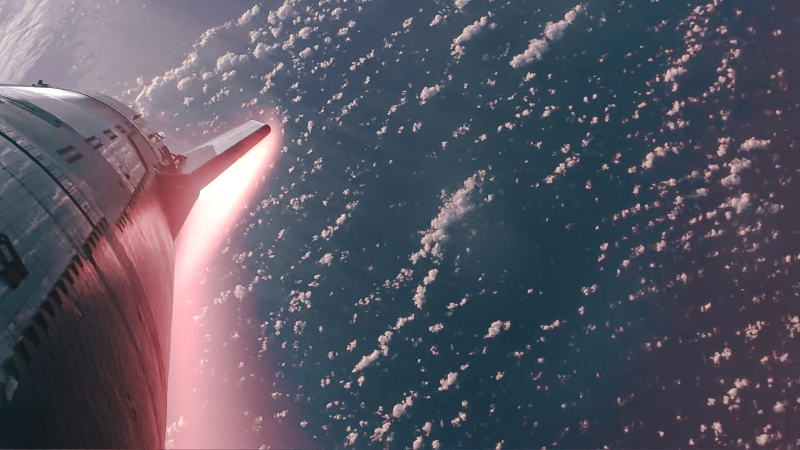 Илон Маск и SpaceX опубликовали потрясающие снимки Земли, сделанные Starship во время последнего полёта