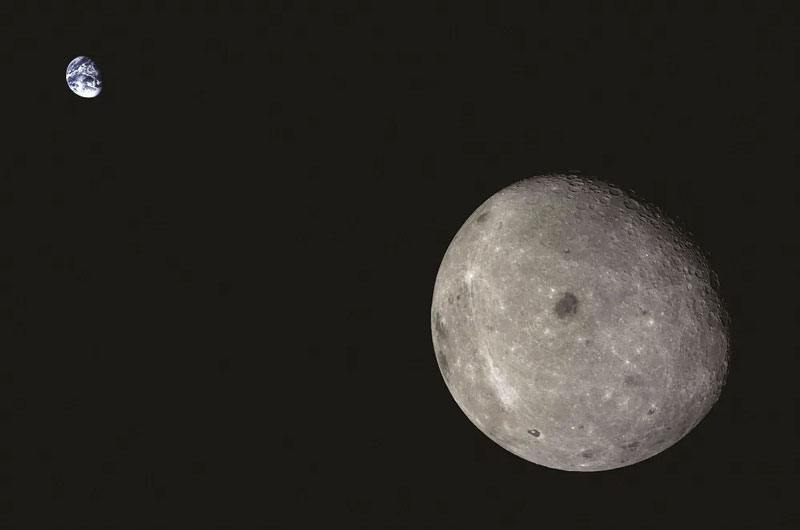  Фотография Земли с орбиты луны, сделанная аппаратом миссии «Чанъэ-5». Источник изображения: 