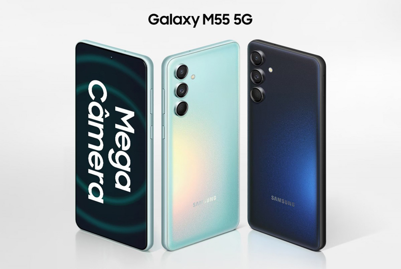 Представлен смартфон Samsung Galaxy M55 с AMOLED-дисплеем с частотой 120 Гц и Snapdragon 7 Gen 1