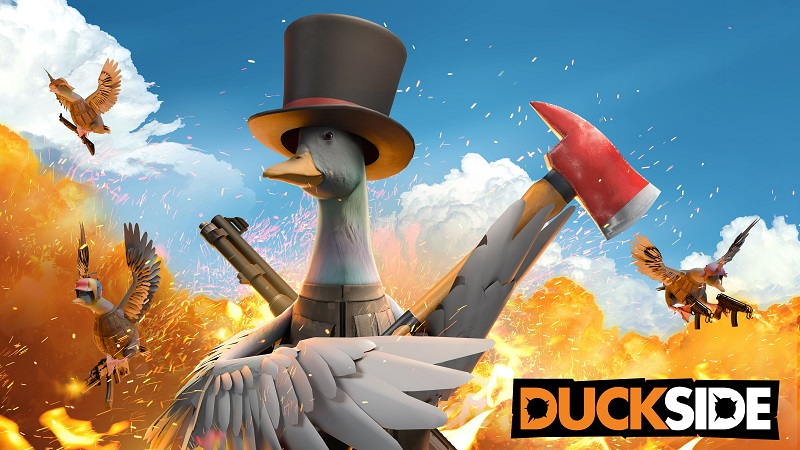 Анонсирован онлайновый симулятор выживания Duckside в духе DayZ и Rust, но про уток с огнестрельным оружием