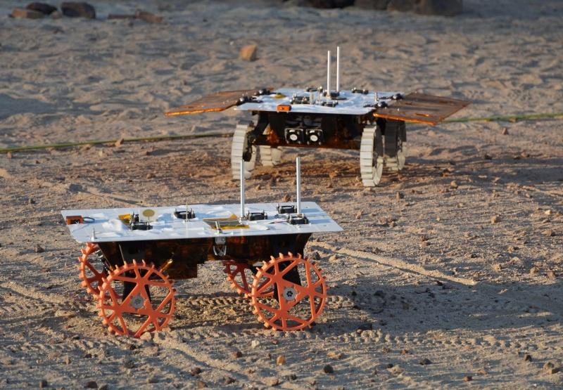 La NASA a testé les véhicules de reconnaissance lunaire semi-autonomes CADRE sur le site d’essai « Martien »