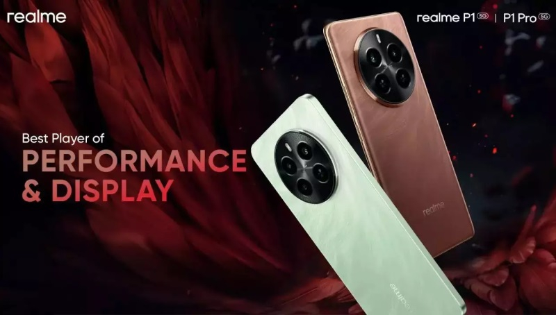 Представлены Realme P1 и P1 Pro — смартфоны среднего уровня с AMOLED-дисплеями и 50-Мп камерами