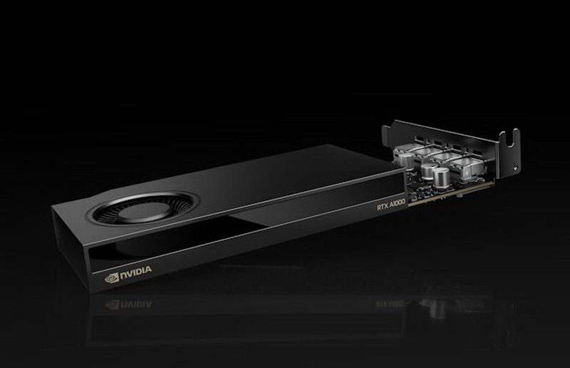 Nvidia представила профессиональные видеокарты RTX A1000 и RTX A400 с трассировкой лучей