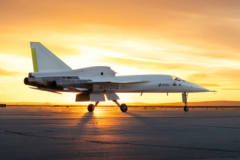Прототип гражданского самолёта Boom Supersonic допустили к первому сверхзвуковому полёту