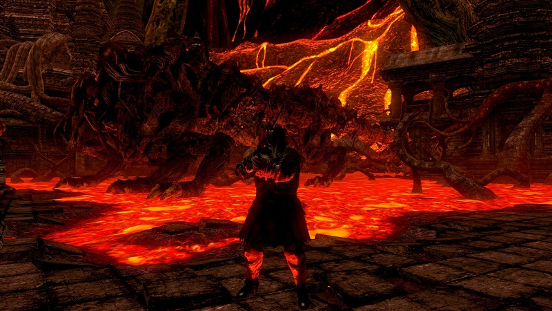  Забытый Изалит в Dark Souls (источник изображения: Lucas69 в Steam) 