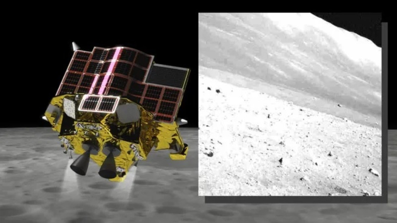 Японский аппарат SLIM снова ожил и прислал фото с Луны  инженеры не понимают, как ему это удалось