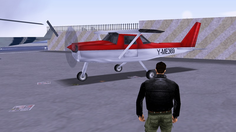  Из-за проблем со стримингом в GTA III почти не было полётов — кроме как на самолёте Dodo (источник изображения: Rockstar Games) 