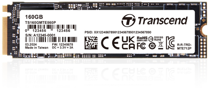 Transcend представила индустриальный SSD MTE560P с DWPD 31,8