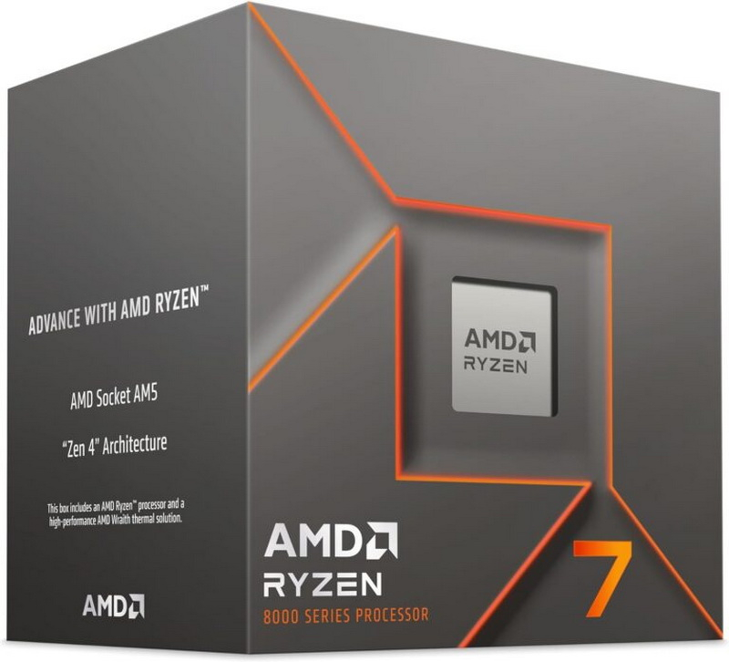 AMD Ryzen 7 8700F без встроенной графики оценён в $300 — поставки ожидаются с 14 мая