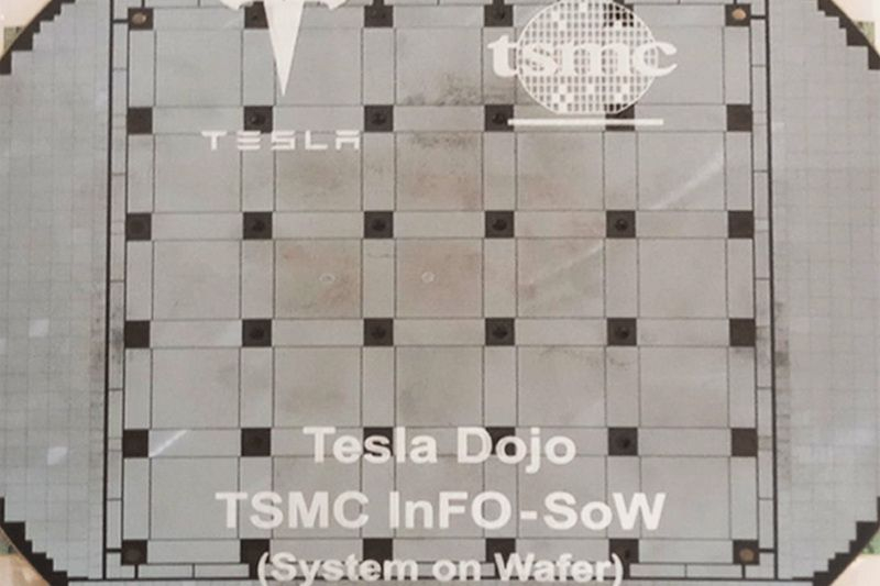 TSMC начала выпускать гигантские чипы для суперкомпьютера Tesla Dojo