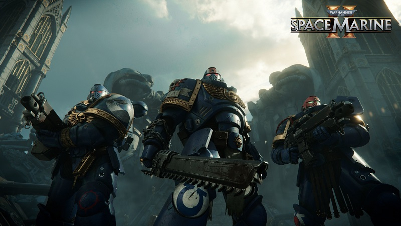  Warhammer 40,000: Space Marine 2 будет сюжетная компания с кооперативом на троих (источник изображения: Focus Entertainment) 