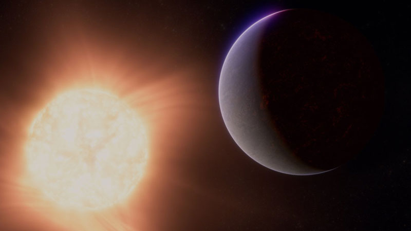 «Джеймс Уэбб» обнаружил лучшее доказательство существования атмосферы у похожей на Землю планеты за пределами Солнечной системы