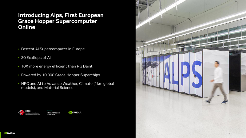 Более 200 Эфлопс для ИИ: NVIDIA представила новые НРС-системы на суперчипах Grace Hopper