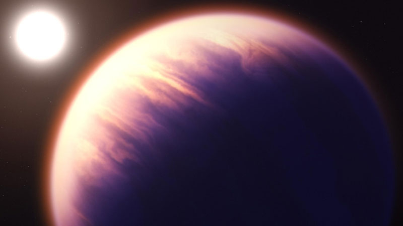  Художественное представление планеты-одуванчика. Источник изображения: NASA, ESA, CSA, J. Olmsted/STScI 