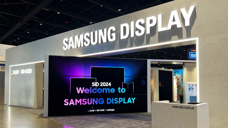 Samsung показала первый в мире дисплей QD-LED и другие инновационные панели