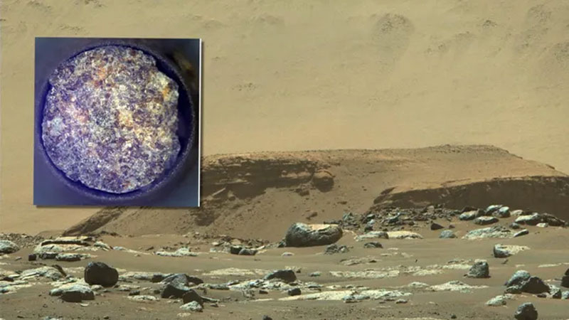 Марсоход Perseverance добыл лучший образец Марса для поиска следов древней жизни