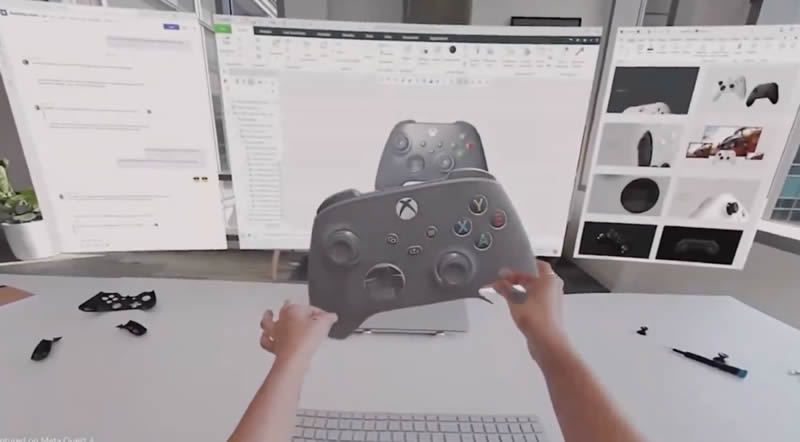 Новая технология Microsoft позволит переносить объекты из Windows в VR-гарнитуру M**a Quest