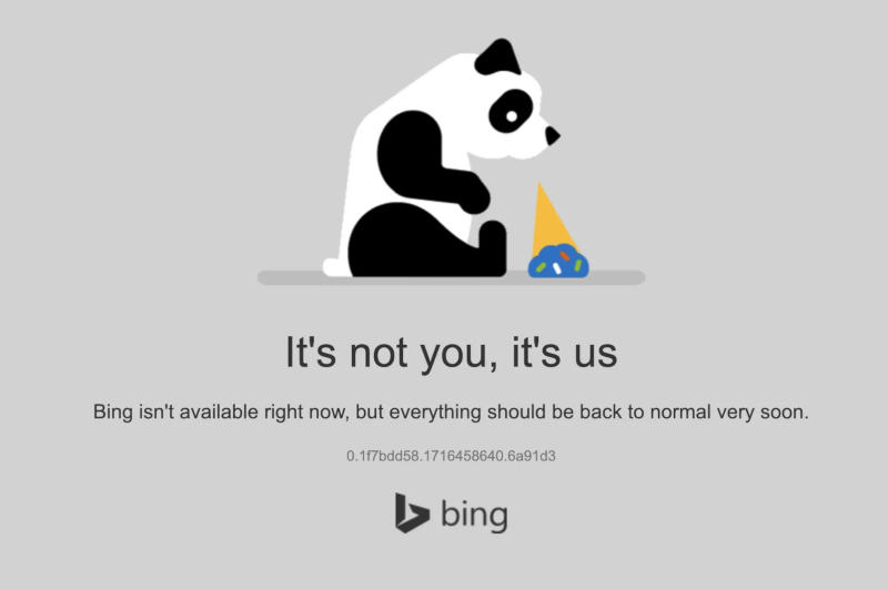 Произошёл глобальный сбой Microsoft Bing — это сломало поиск в ChatGPT, Copilot и DuckDuckGo