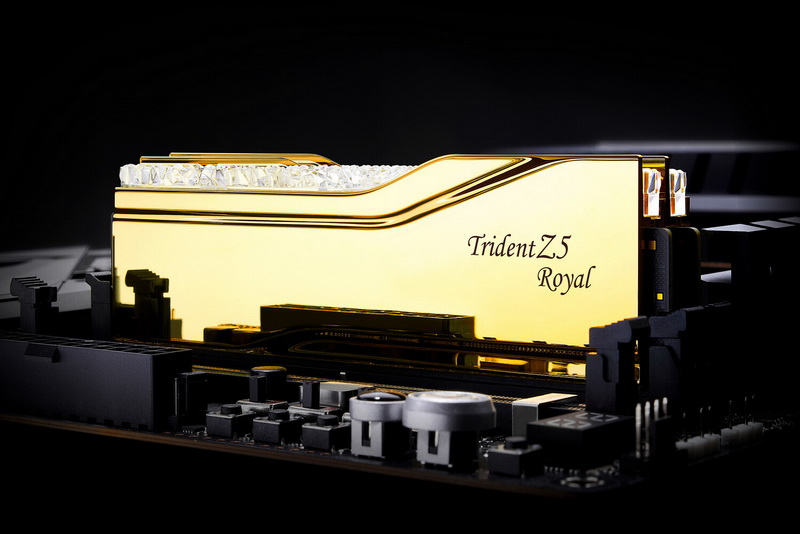 «Царь во дворца»: G.Skill представила флагманскую оперативную память Trident Z5 Royal DDR5
