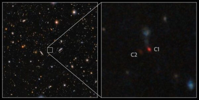  Что было видно в телескоп «Субару». Источник изображения: (NOIRLab/NSF/AURA/T.A. Rector, D. de Martin & M. Zamani) 