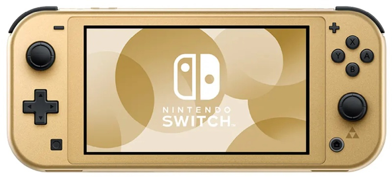 Nintendo представила «золотую» консоль Switch Lite: Hyrule Edition в стиле The Legend of Zelda