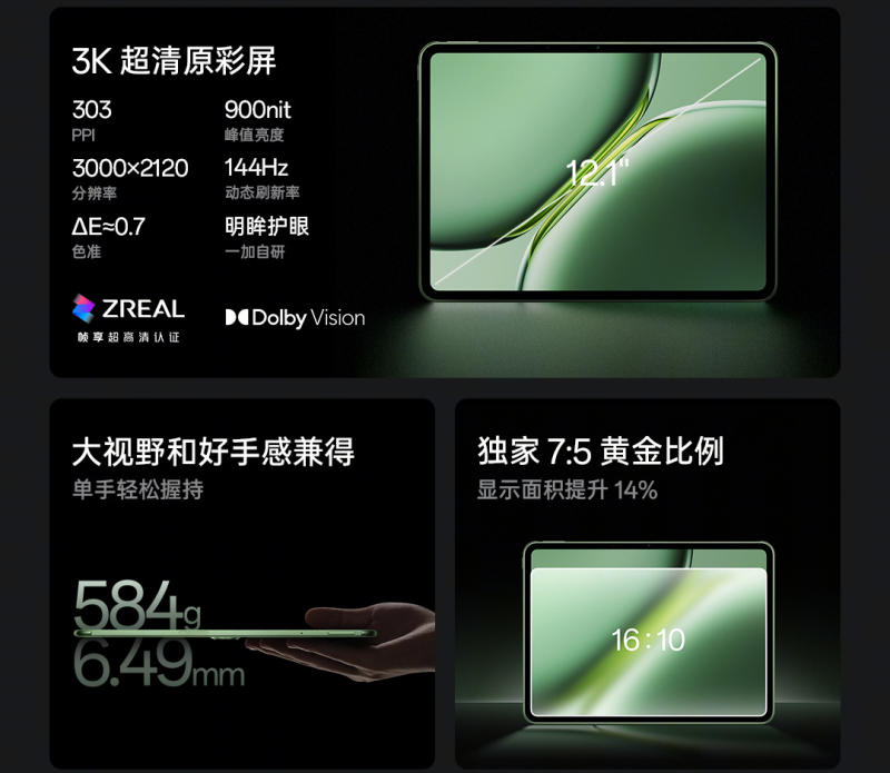 OnePlus представила 12-дюймовый планшет Pad Pro на флагманском чипе Snapdragon 8 Gen 3