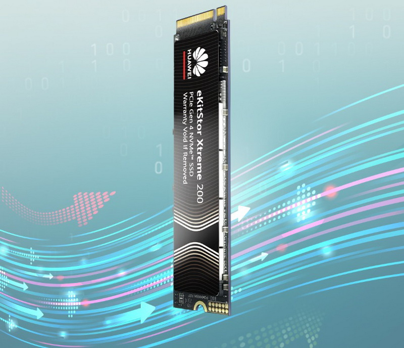 Huawei выпустила первые потребительские SSD — eKitStore Xtreme 200 объёмом до 4 Тбайт и со скорость до 7400 Мбайт/с