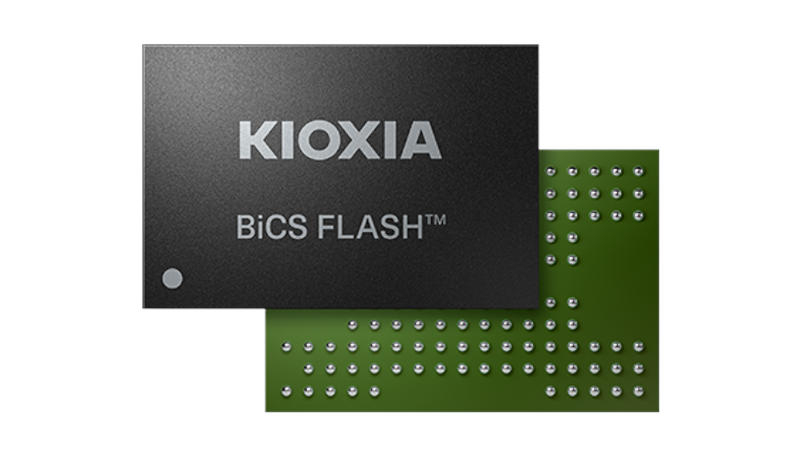 Kioxia представила 2-Тбит кристаллы памяти 3D QLC NAND — 4 Тбайт в одной микросхеме