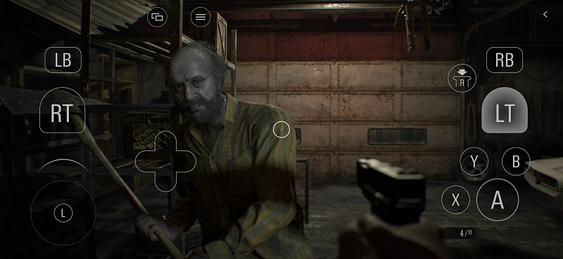  Сенсорный интерфейс Resident Evil 7 в версии для iPhone (источник изображения: App Store) 