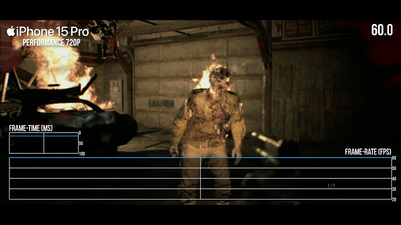  В Digital Foundry порт Resident Evil 7 на iPhone 15 Pro назвали вполне удачным (источник изображения: Digital Foundry) 