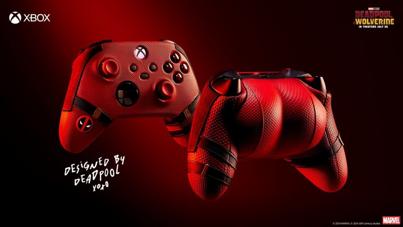 Microsoft представила самый дерзкий контроллер для Xbox — с ягодицами Дэдпула