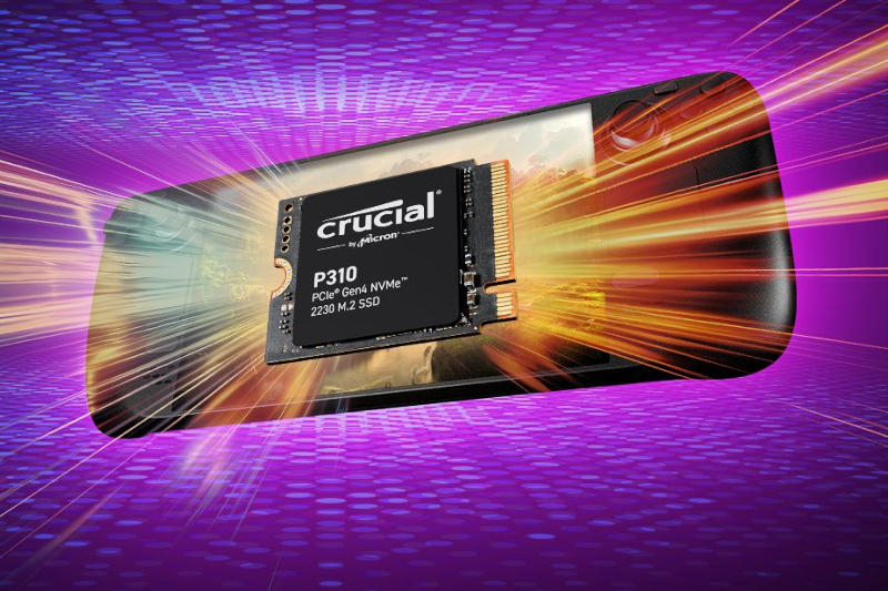 Micron представила Crucial P310 — свой первый SSD в формфакторе M.2 2230