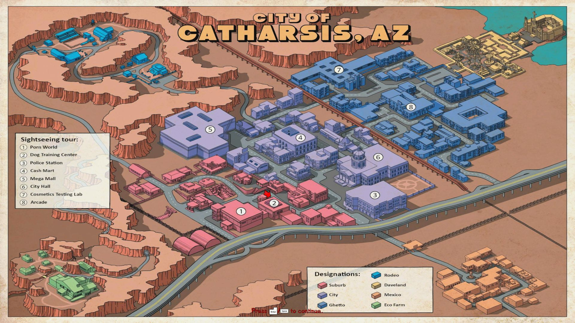  В Postal 3 Unreal будет полностью работающая карта города Катарсис. 