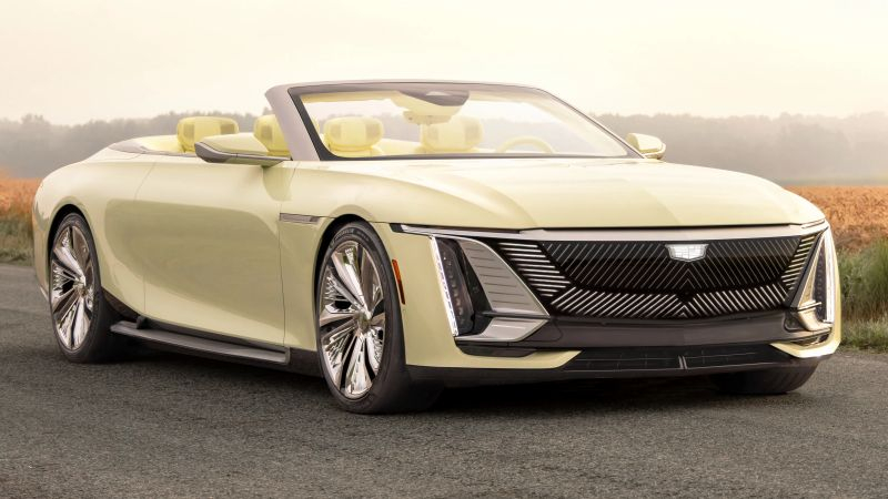 Cadillac показала концепт роскошного электрического кабриолета Sollei