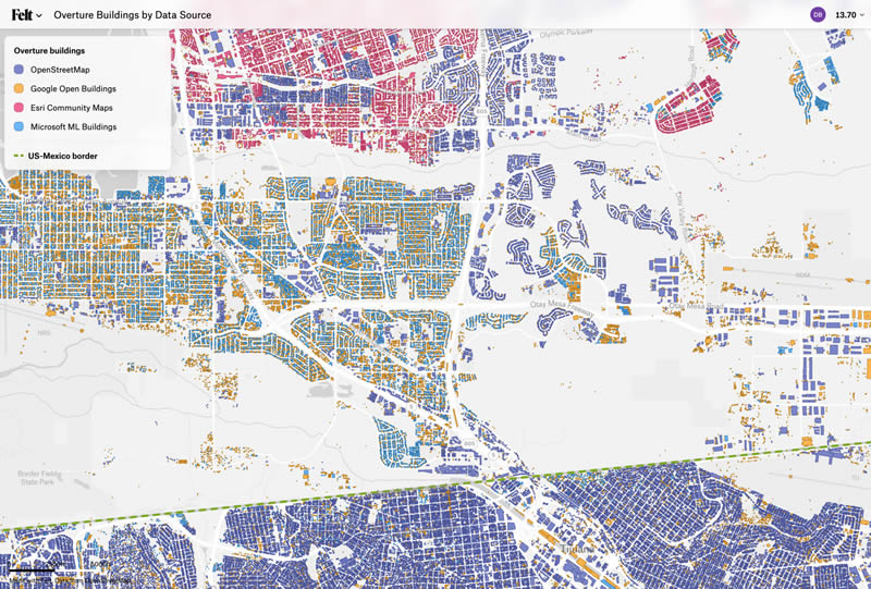 Альтернатива «Google Картам»: Overture Maps выпустила первые открытые наборы картографических данных
