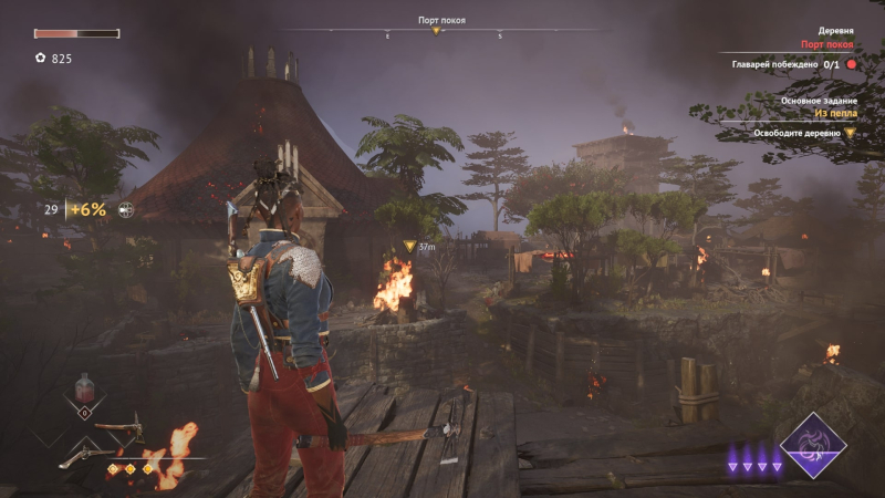  Иногда игра начинает «косплеить» Far Cry с захваченными деревнями, которые преображаются после зачистки от врагов 