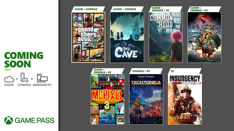  Анонс добавления GTA V в Game Pass прошлым летом (источник изображения: Xbox) 
