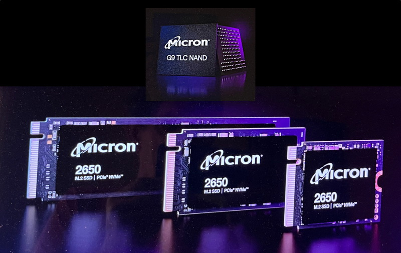 Micron представила 276-слойные чипы памяти 3D TLC NAND и первые SSD на их основе